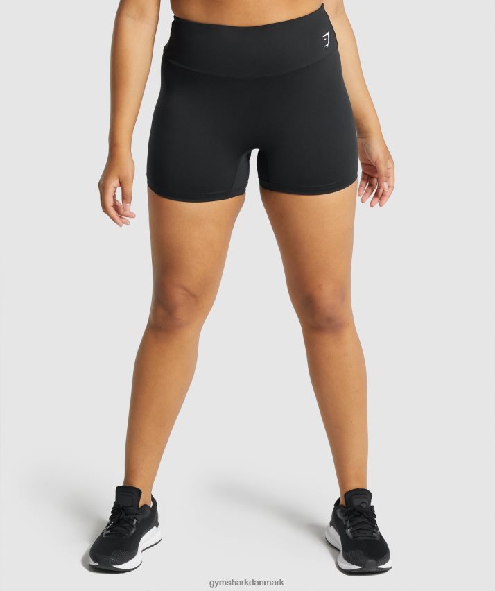 Kvinder Gymshark træningsshorts N4ZDDN46 sort
