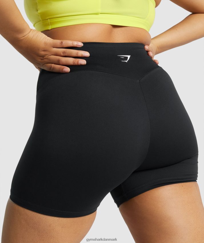 Kvinder Gymshark træningsshorts N4ZDDN46 sort