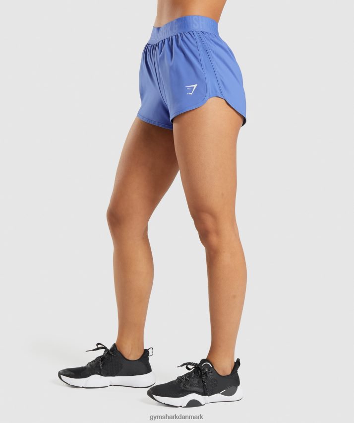 Kvinder Gymshark træningsshorts med løs pasform N4ZDDN84 bane blå