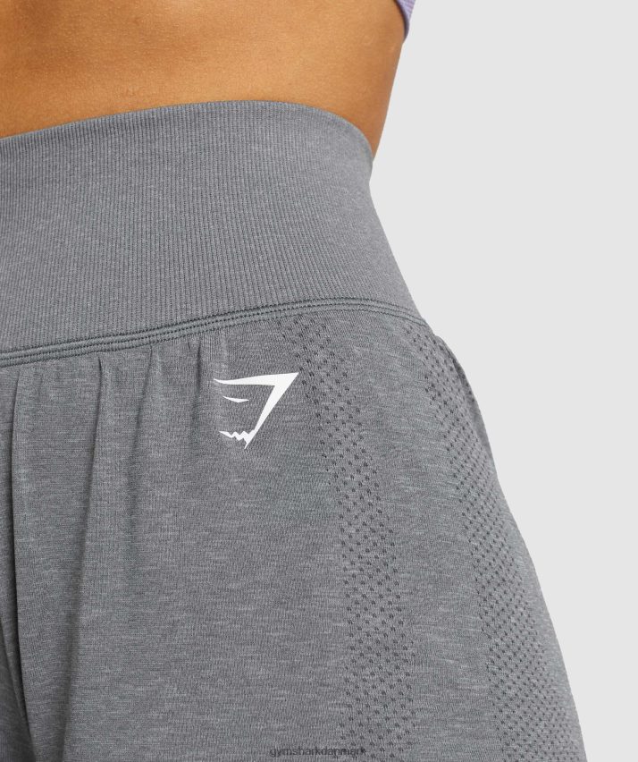 Kvinder Gymshark vitale sømløse 2.0 2-i-1 shorts N4ZDDN97 røgfarvet mergel