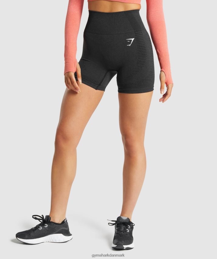 Kvinder Gymshark vitale sømløse 2.0 shorts N4ZDDN2 sort mergel