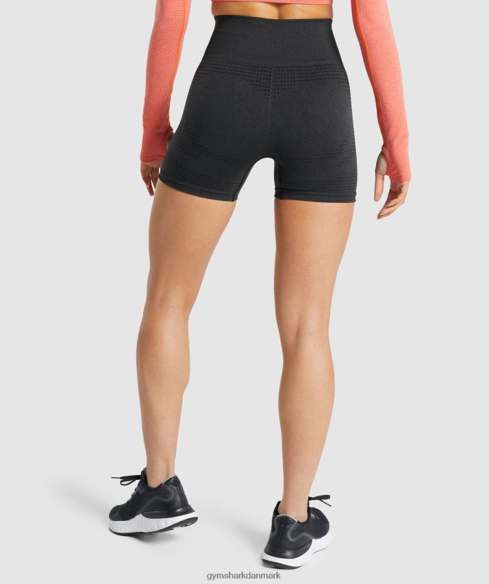 Kvinder Gymshark vitale sømløse 2.0 shorts N4ZDDN2 sort mergel