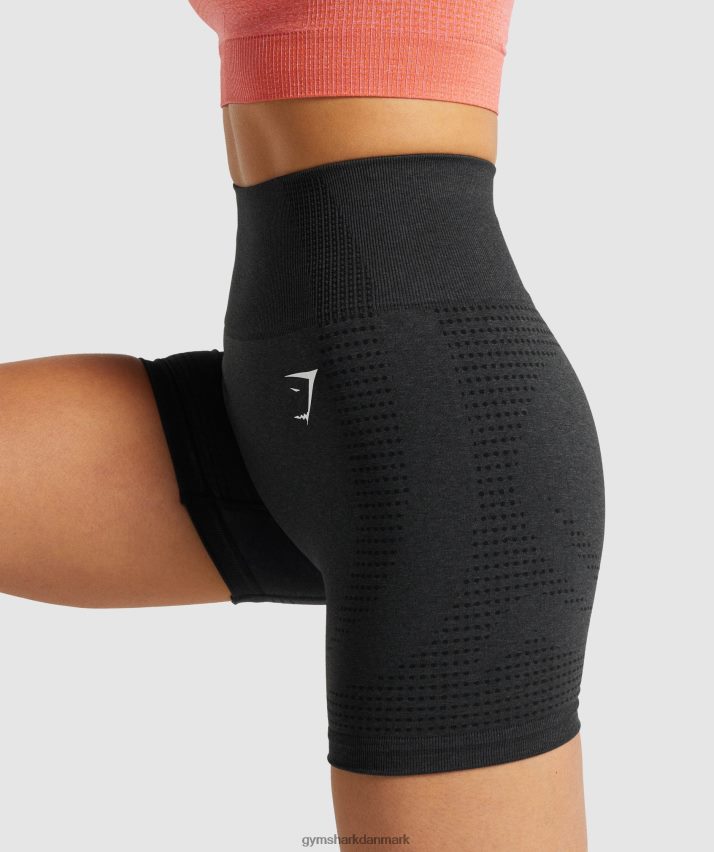Kvinder Gymshark vitale sømløse 2.0 shorts N4ZDDN2 sort mergel