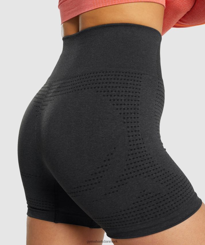 Kvinder Gymshark vitale sømløse 2.0 shorts N4ZDDN2 sort mergel