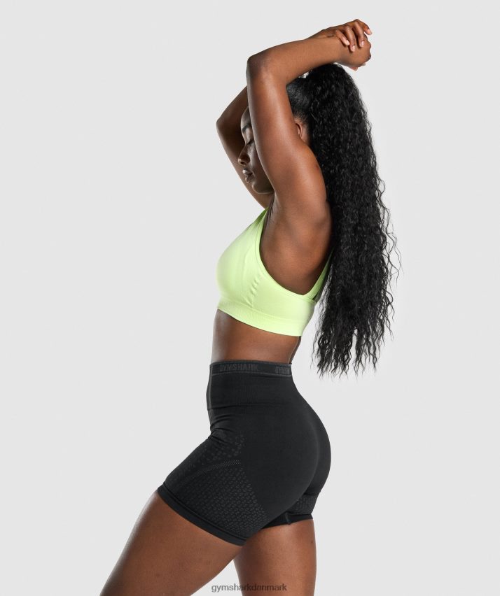 Kvinder Gymshark apex sømløs sports-bh N4ZDDN230 grøn/lysegrøn