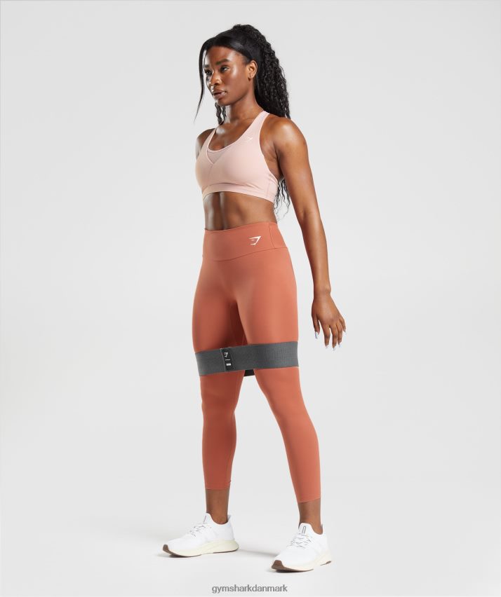 Kvinder Gymshark crossover sports bh N4ZDDN156 scandi pink