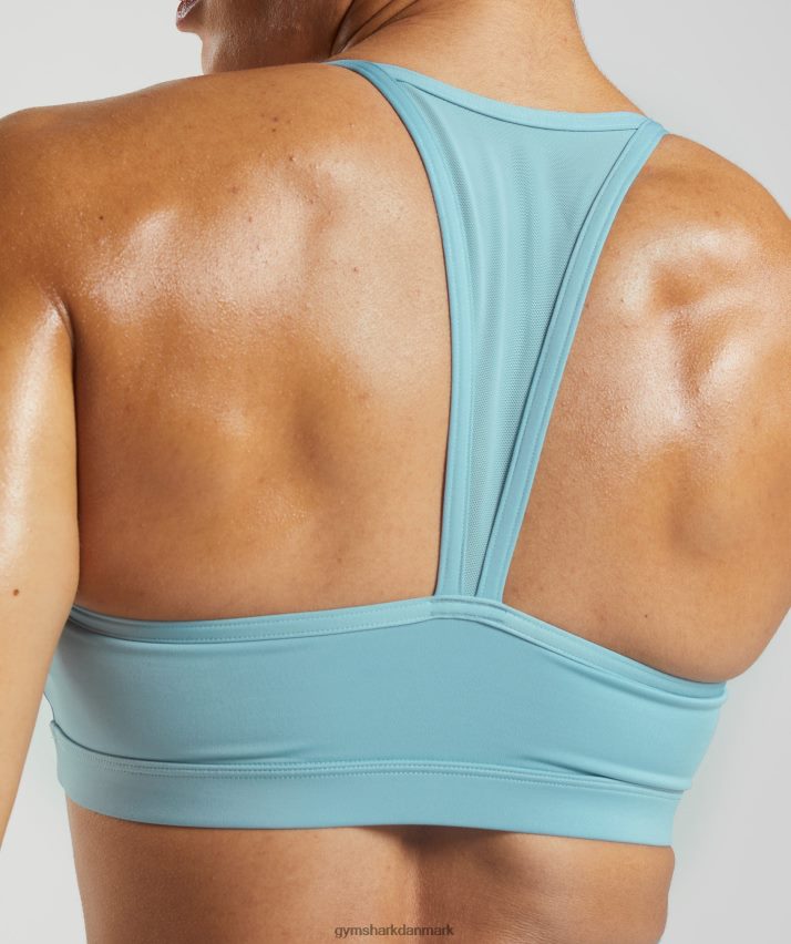 Kvinder Gymshark gs power sports bh N4ZDDN154 isbjerg blå