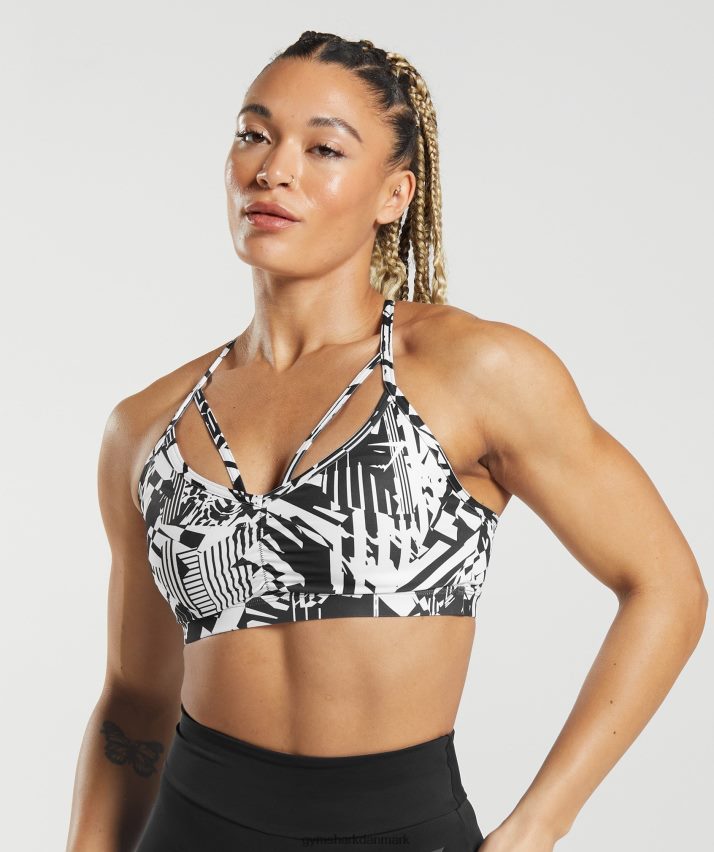 Kvinder Gymshark gs power sports bh N4ZDDN158 sort