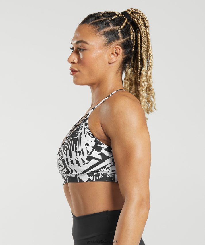 Kvinder Gymshark gs power sports bh N4ZDDN158 sort