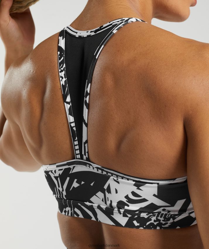 Kvinder Gymshark gs power sports bh N4ZDDN158 sort