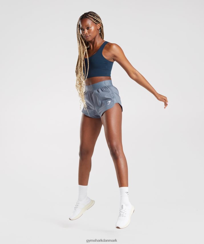 Kvinder Gymshark langline sports-bh N4ZDDN131 flåde