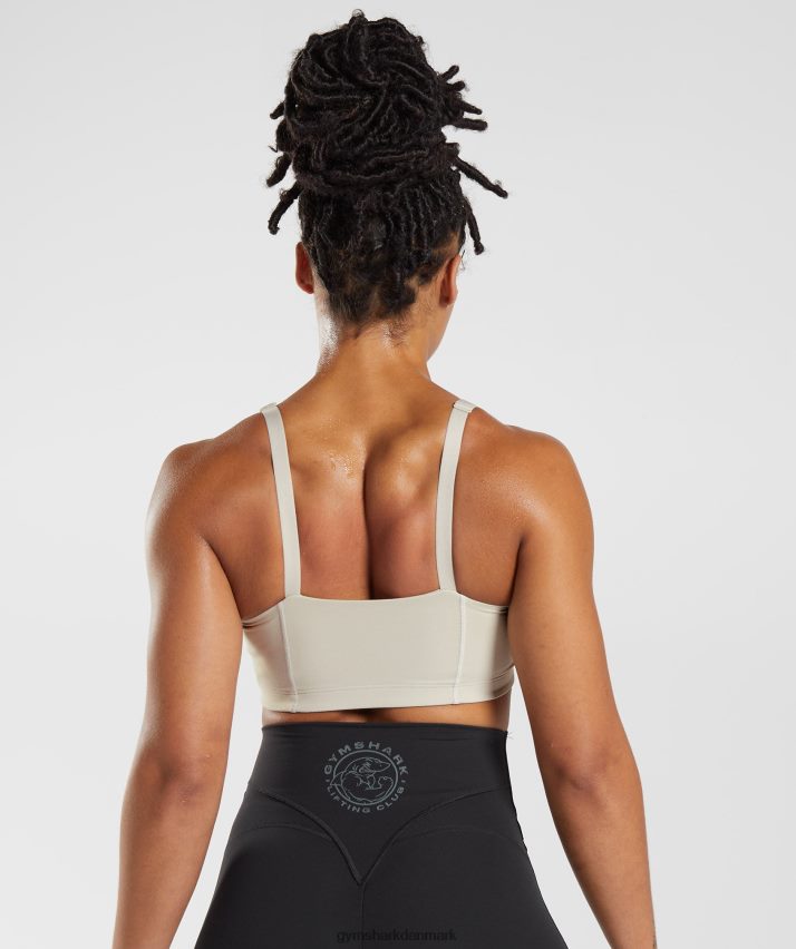 Kvinder Gymshark ældre sports-bh N4ZDDN204 småsten grå
