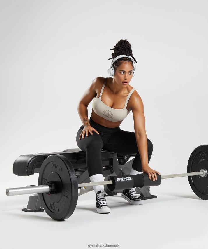 Kvinder Gymshark ældre sports-bh N4ZDDN204 småsten grå