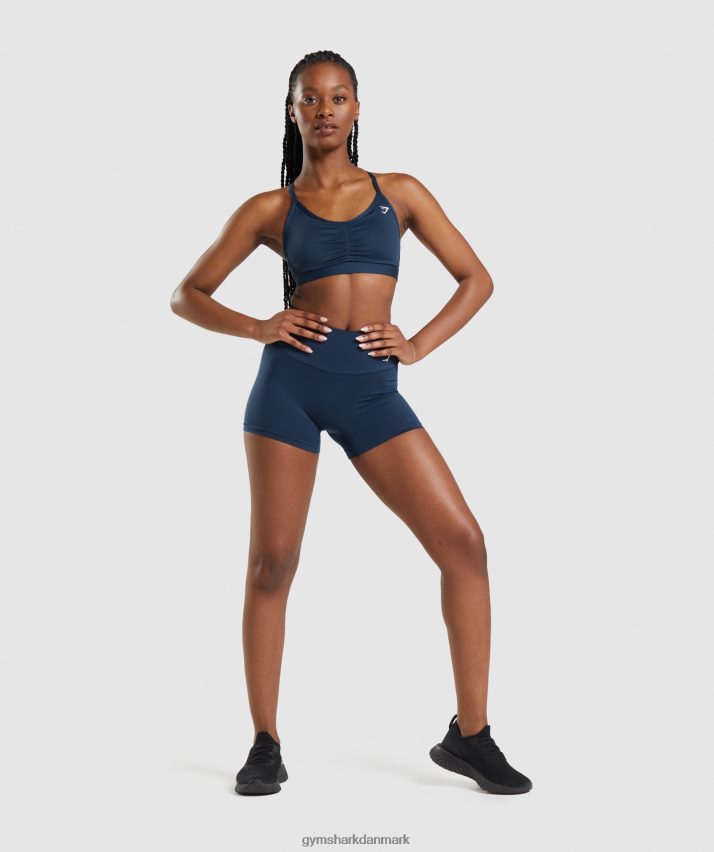Kvinder Gymshark rynket sports-bh N4ZDDN112 flåde