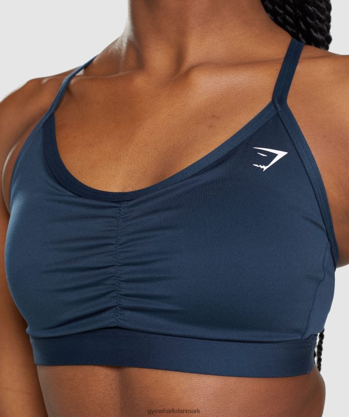 Kvinder Gymshark rynket sports-bh N4ZDDN112 flåde