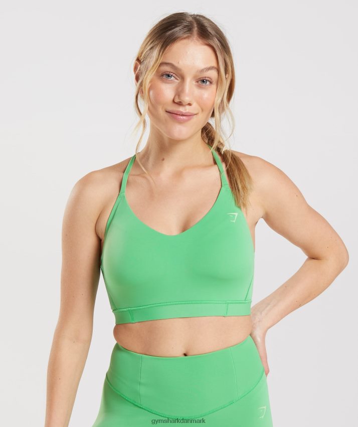 Kvinder Gymshark studie sports bh N4ZDDN202 æblegrøn