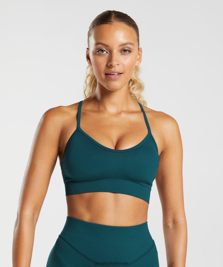 Kvinder Gymshark sved sømløs sports-bh N4ZDDN231 vinter krikand