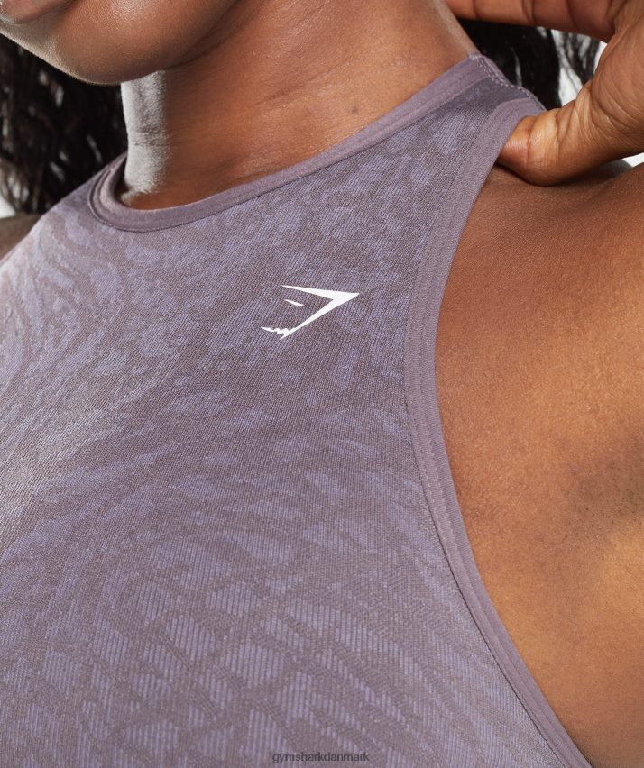 Kvinder Gymshark tilpasse sømløs sports-bh til dyr N4ZDDN188 vild | moskus lilla