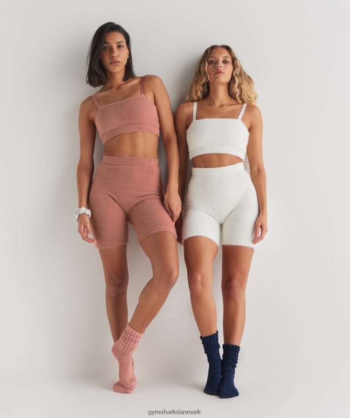 Kvinder Gymshark whitney øjenvipper strikket bandeau N4ZDDN166 canyon rød