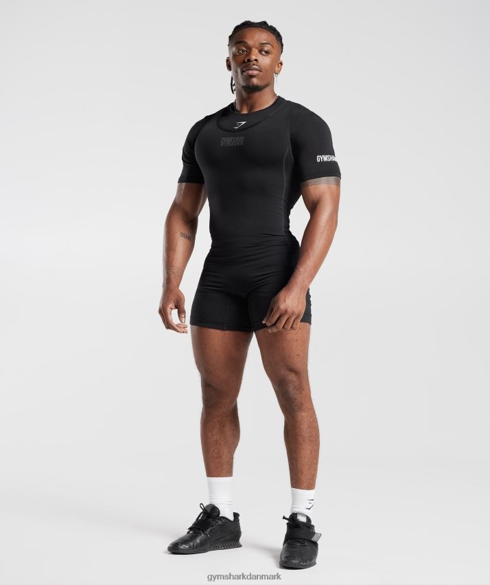 Kvinder Gymshark singlet t-shirt N4ZDDN497 sort