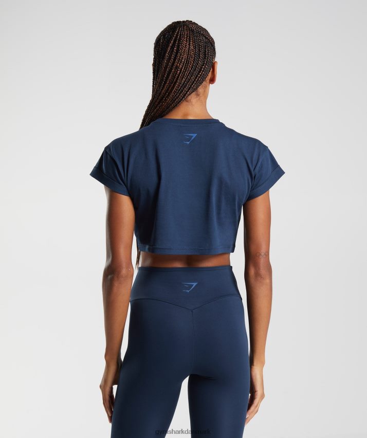 Kvinder Gymshark fraktion afgrødetop N4ZDDN487 flåde