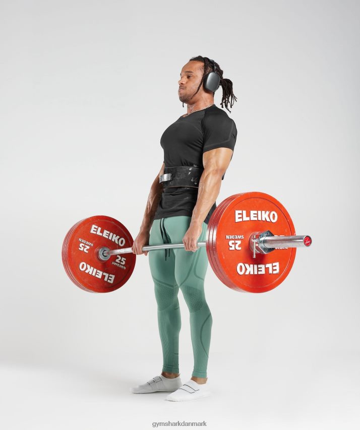 Mænd Gymshark 315 sømløse strømpebukser N4ZDDN1030 blæk blågrøn/juvelgrøn