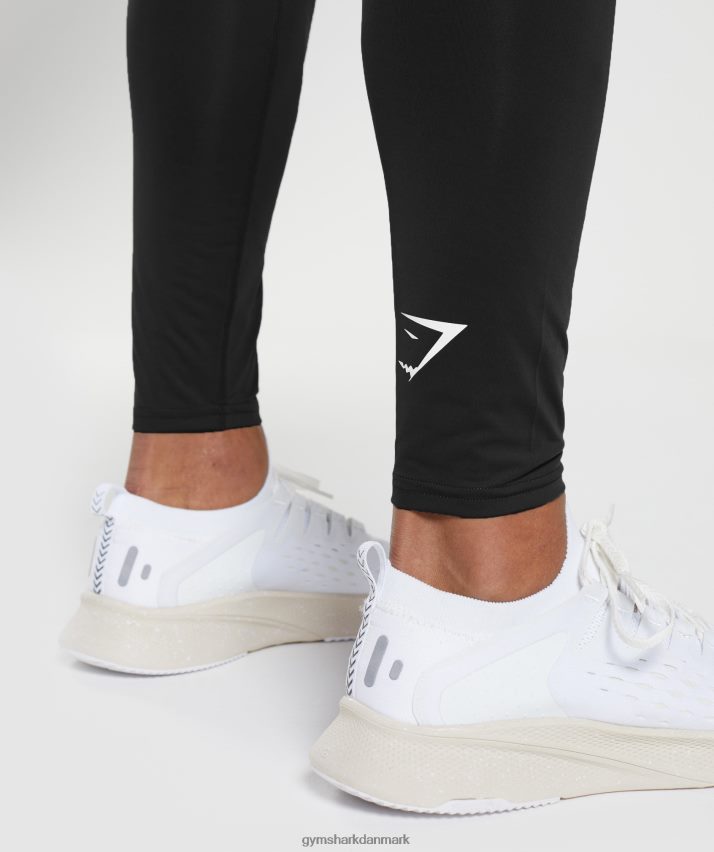 Mænd Gymshark element baselayer leggings N4ZDDN1028 sort