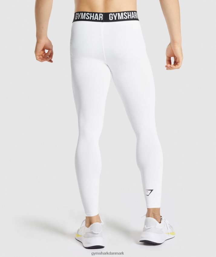 Mænd Gymshark element baselayer leggings N4ZDDN1035 hvid