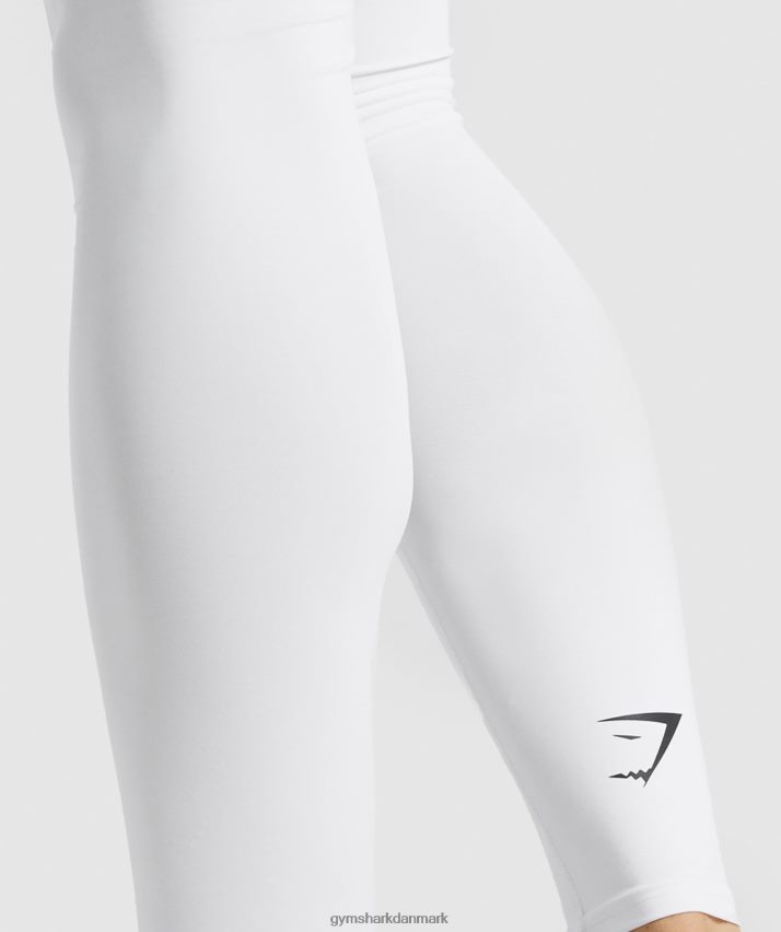 Mænd Gymshark element baselayer leggings N4ZDDN1035 hvid