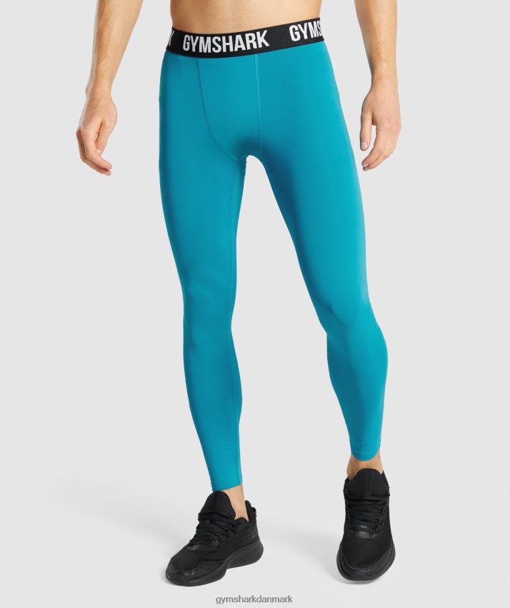 Mænd Gymshark element baselayer leggings N4ZDDN1043 blå