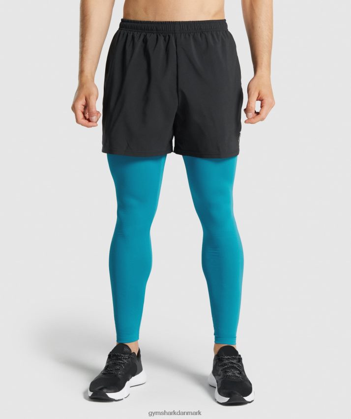Mænd Gymshark element baselayer leggings N4ZDDN1043 blå