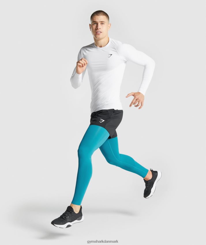 Mænd Gymshark element baselayer leggings N4ZDDN1043 blå