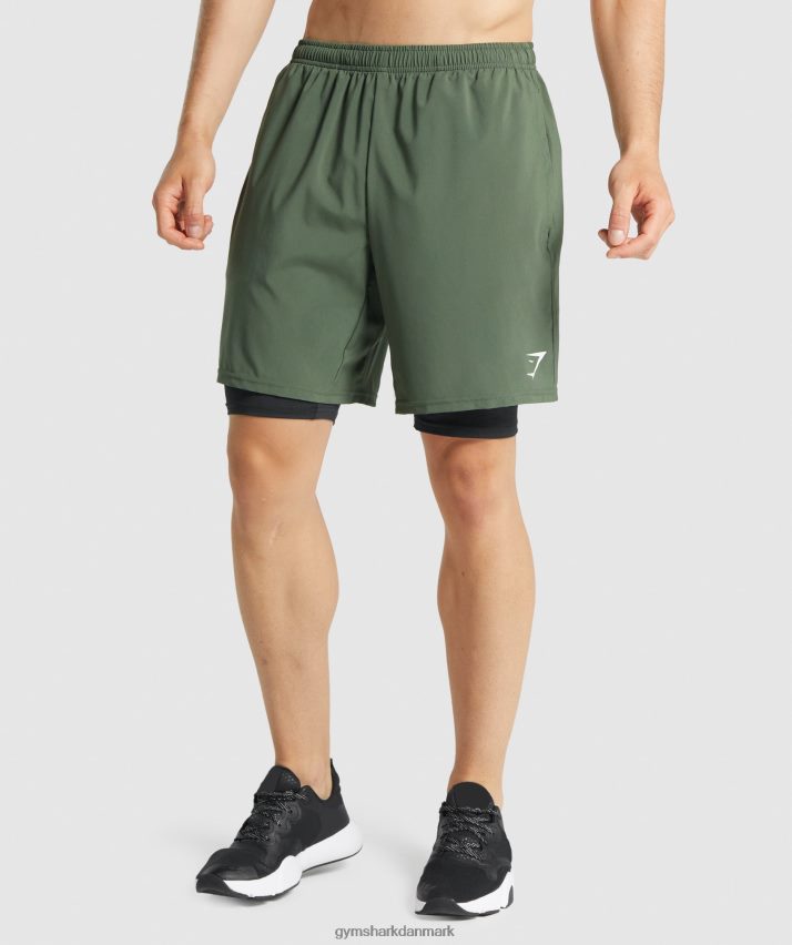 Mænd Gymshark element baselayer shorts N4ZDDN1027 sort