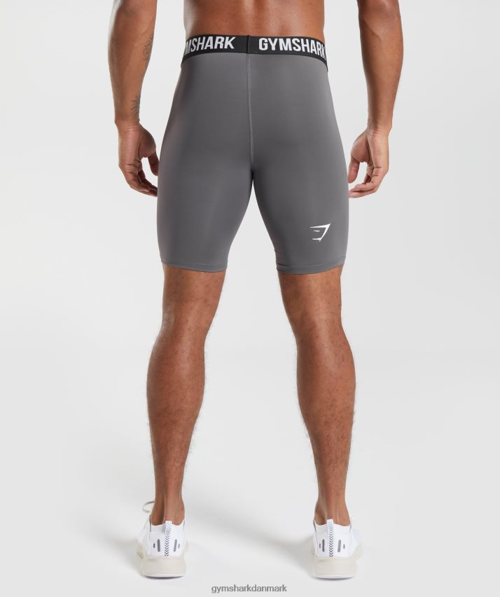 Mænd Gymshark element baselayer shorts N4ZDDN1037 silhuet grå