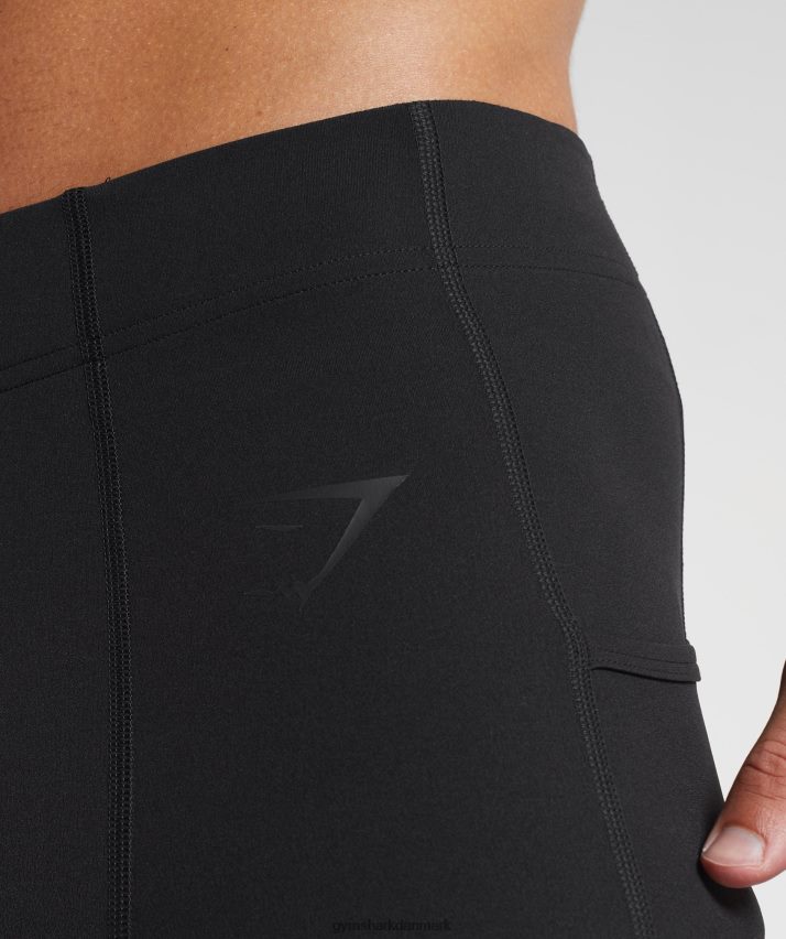 Mænd Gymshark kontrol baselayer leggings N4ZDDN1029 sort