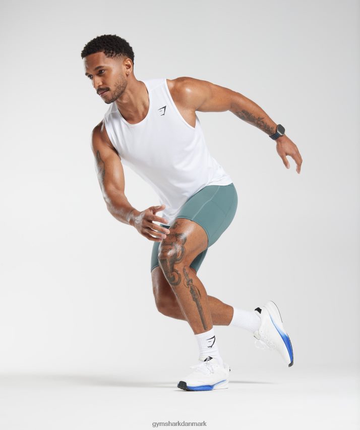 Mænd Gymshark kontrol baselayer shorts N4ZDDN1031 torden blå