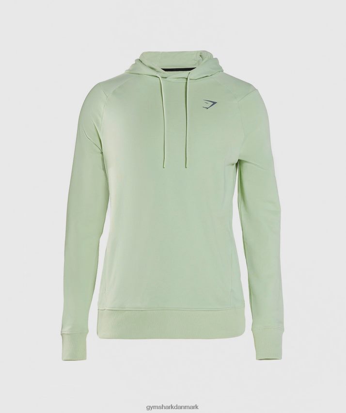 Mænd Gymshark fed hættetrøje N4ZDDN852 flora grøn