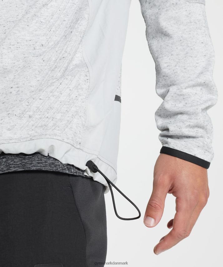 Mænd Gymshark gentage mandskab N4ZDDN818 lysegrå mergel
