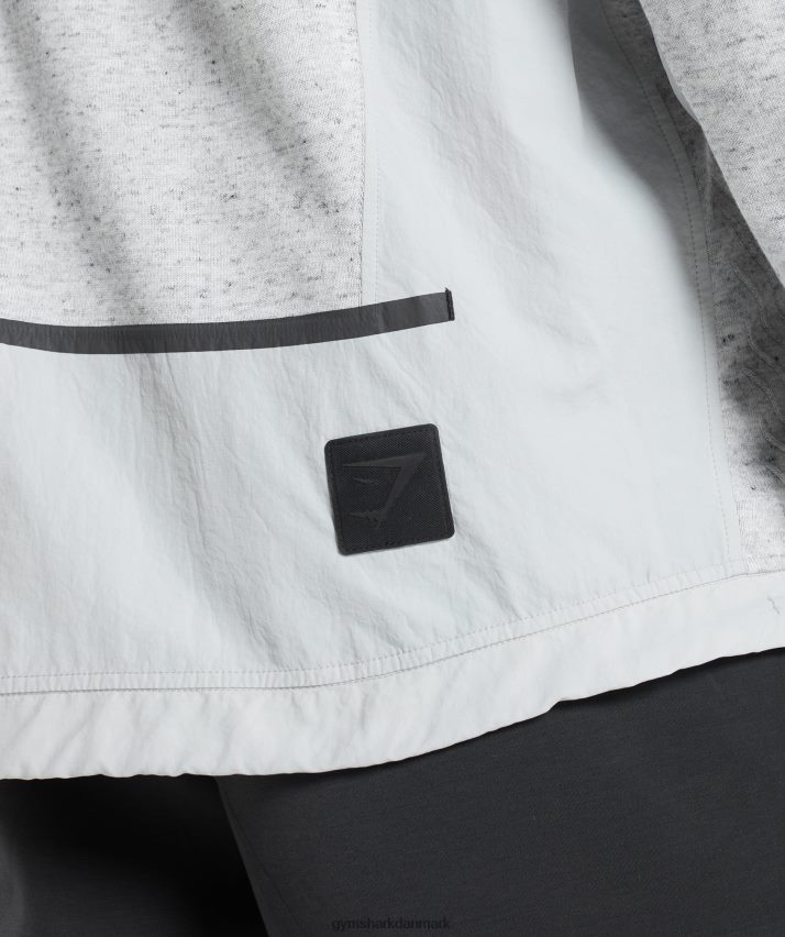Mænd Gymshark gentage mandskab N4ZDDN818 lysegrå mergel
