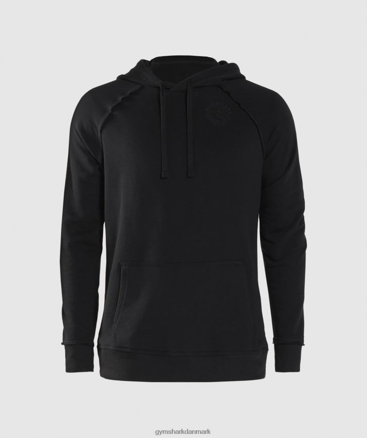 Mænd Gymshark ældre hættetrøje N4ZDDN824 sort