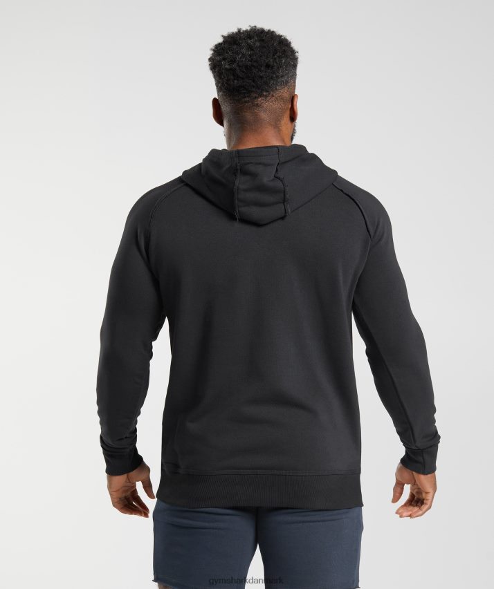 Mænd Gymshark ældre hættetrøje N4ZDDN850 sort
