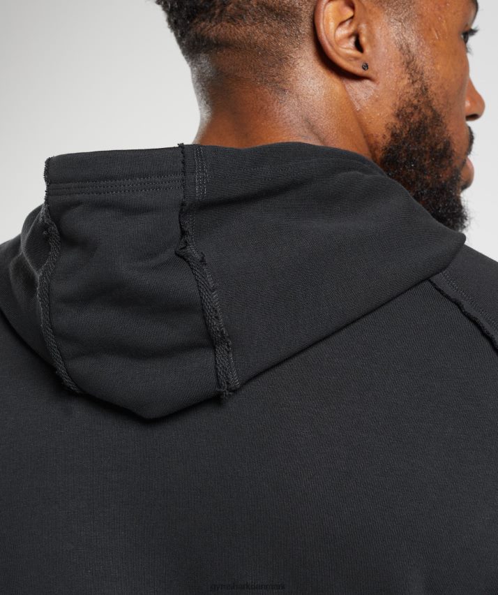 Mænd Gymshark ældre hættetrøje N4ZDDN850 sort