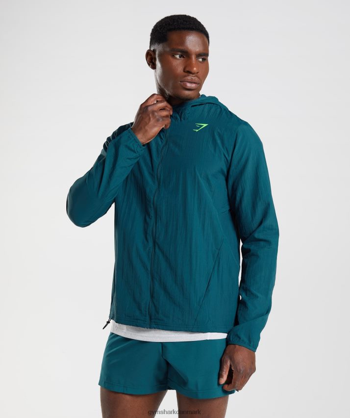 Mænd Gymshark sport vindjakke N4ZDDN816 vinter krikand