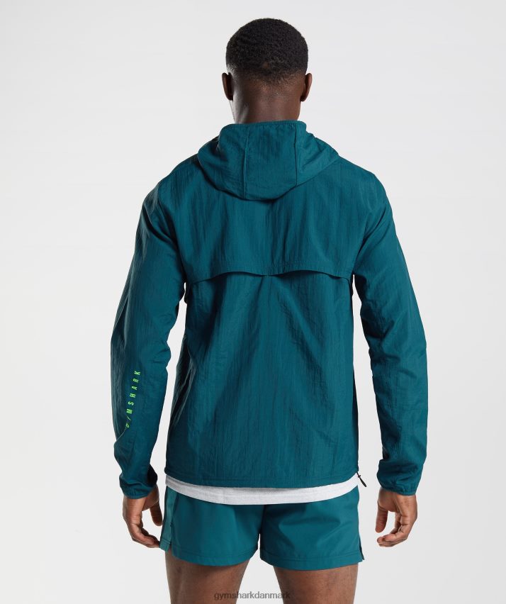 Mænd Gymshark sport vindjakke N4ZDDN816 vinter krikand
