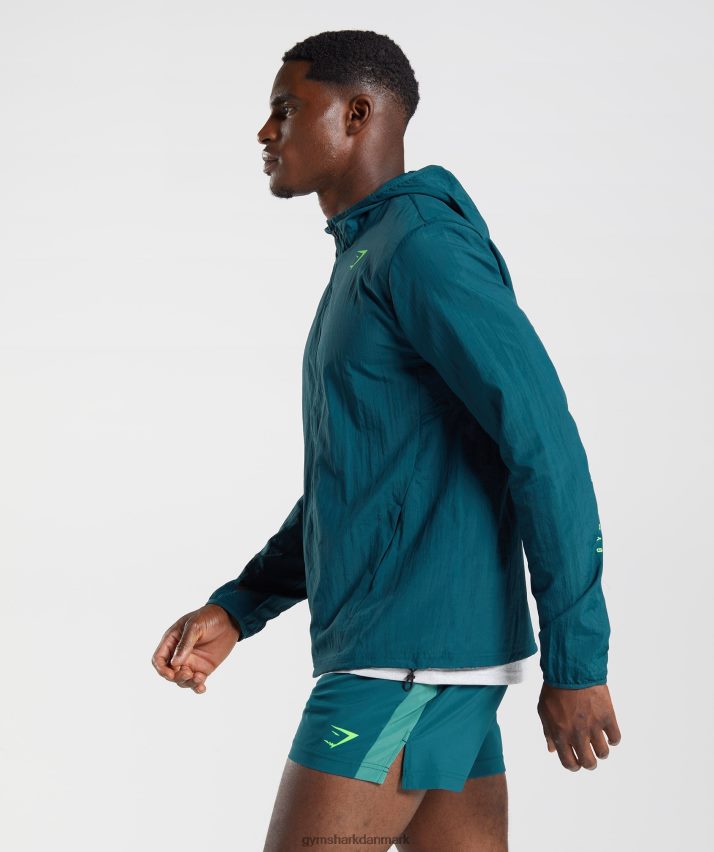 Mænd Gymshark sport vindjakke N4ZDDN816 vinter krikand
