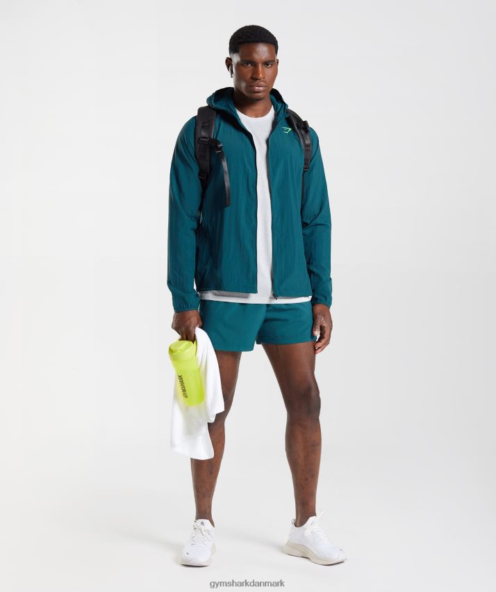 Mænd Gymshark sport vindjakke N4ZDDN816 vinter krikand