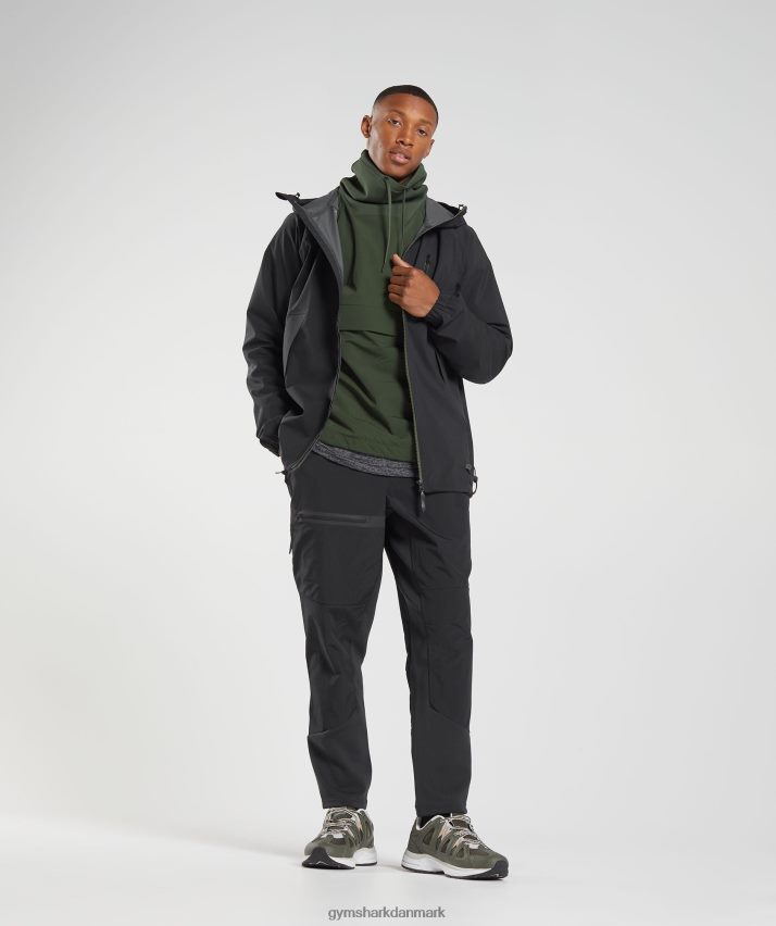 Mænd Gymshark gentag jakke N4ZDDN840 sort