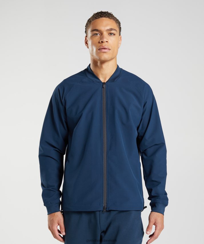 Mænd Gymshark studie jakke N4ZDDN859 flåde