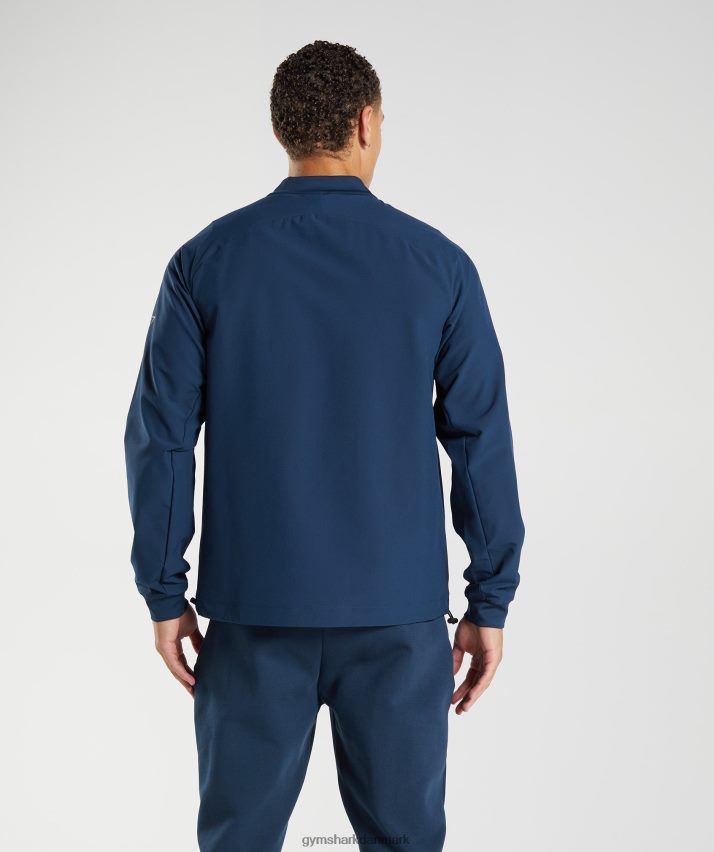 Mænd Gymshark studie jakke N4ZDDN859 flåde