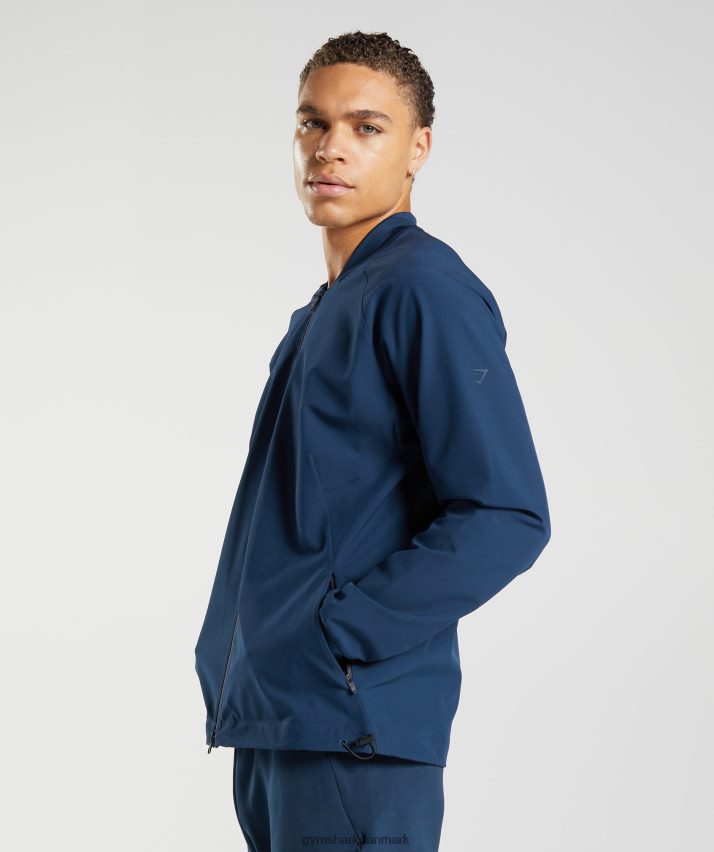 Mænd Gymshark studie jakke N4ZDDN859 flåde